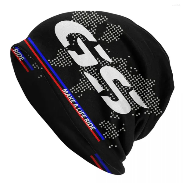 Berets GS Motocicleta Aventura Skullies Beanies Caps Inverno Quente Tricô Chapéu Homens Mulheres Adulto Motorrad Biker Bonnet Chapéus Ski Cap