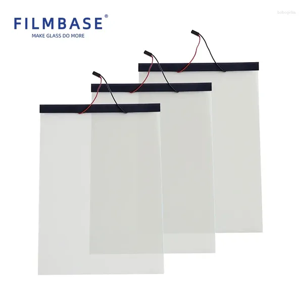 Adesivos de janela FILMBASE Clear PDLC Film com revestimento rígido transparente inteligente para Jasim Muraghi