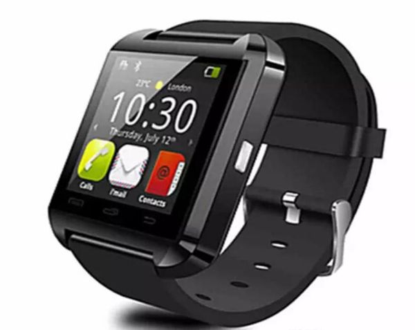 2017 Bluetooth Pphone USAGE U8 Smart Watch Sport Laufen Timing Armbanduhr verfügbar Englisch Chinesisch Rot Weiß Bl1846671