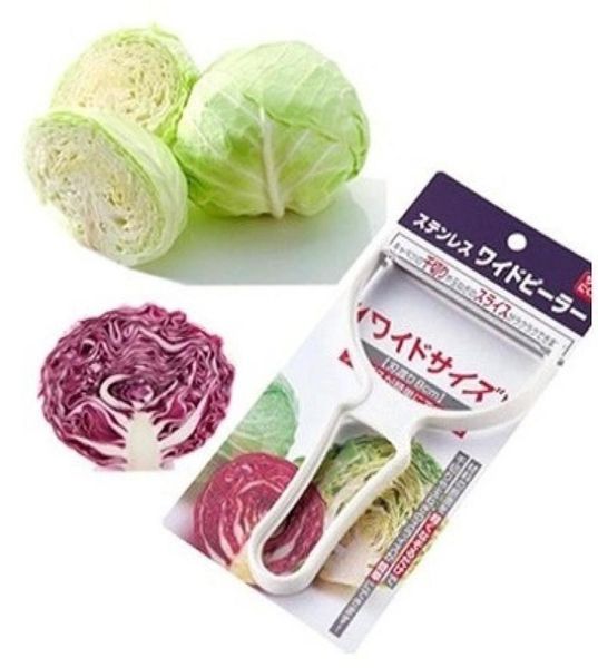 Jumbo Paslanmaz Çelik Sebze Patates Pinler Lahana Grater Dinleyici Kesici Lahana Sabırcı Salata Serbest Salata Cutter5561455