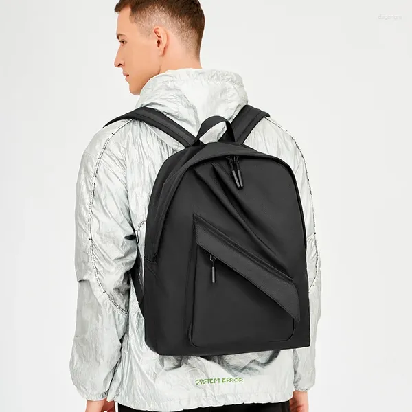 Рюкзак для мужчин, большая мужская сумка для ноутбука, студенческие рюкзаки для компьютера, нейлоновая ткань, японский мужской рюкзак, университетский рюкзак