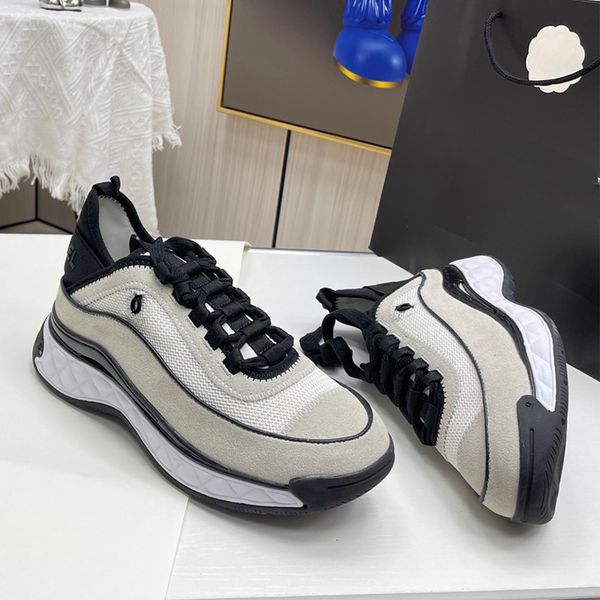 Scarpe firmate da donna Scarpe da ginnastica con plateau Scarpe con cuscino d'aria Scarpe sportive Estate Casual Elevazione interna Scarpe a rete Scarpe sportive con lacci con suola spessa Scarpe da tennis