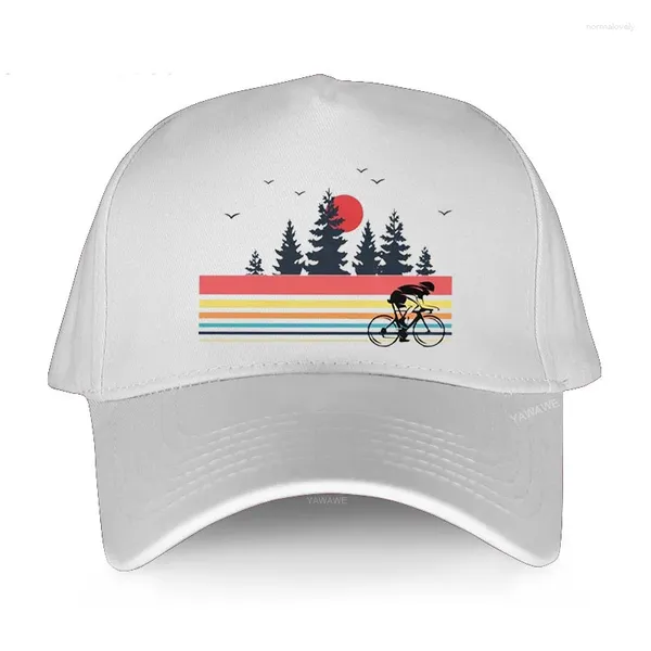 Bola bonés masculino verão boné de beisebol ajustável chapéu estilo casual bicicleta ciclismo mountain bike mtb unisex viseira curta ao ar livre