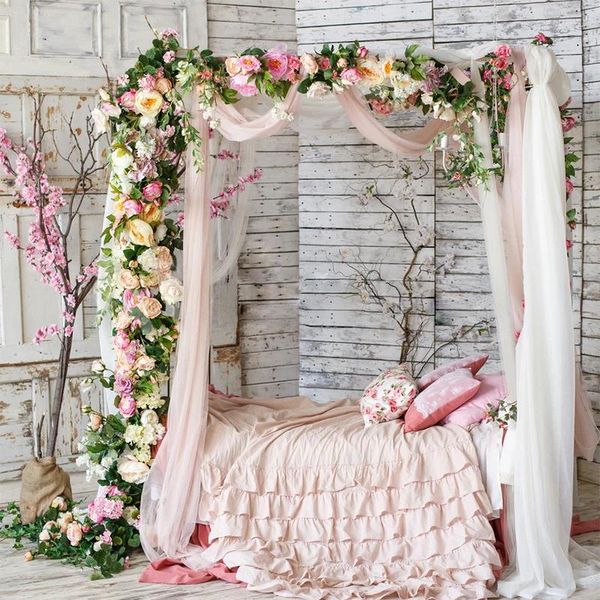 Flores decorativas casamento artificial rosa flor linha arranjo de parede suprimentos arco ferro pano de fundo decoração palco
