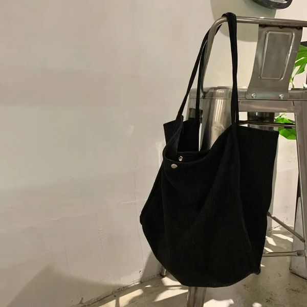 Abendtaschen Große Schulter Shopper Tasche für Frauen 2024 Baumwolle Tuch Mode Leinwand Tote Einkaufen Frau Handtaschen Reise A2