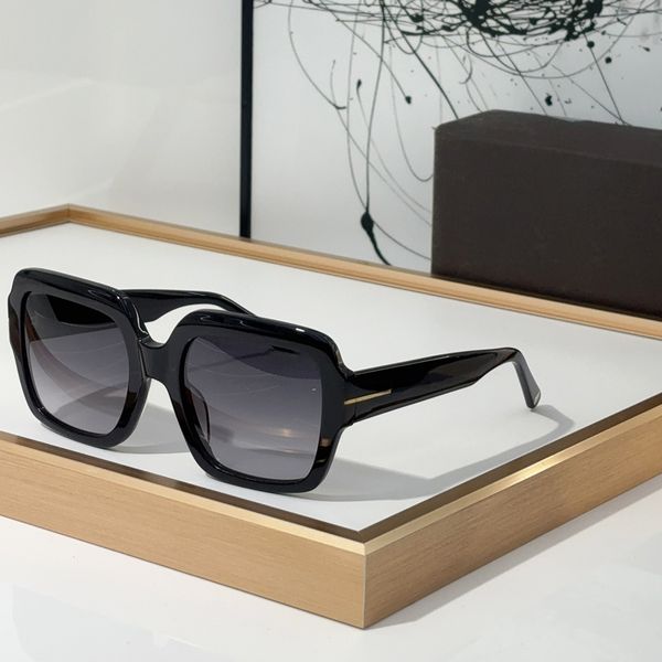 Herren-Sonnenbrille, Markendesigner, klassische Retro-Brille, Luxus-Designer-Brille, Vollformat-Designer-Brille, Damen-Brille FT1082 mit Geschenkbox, kühles polarisiertes Licht