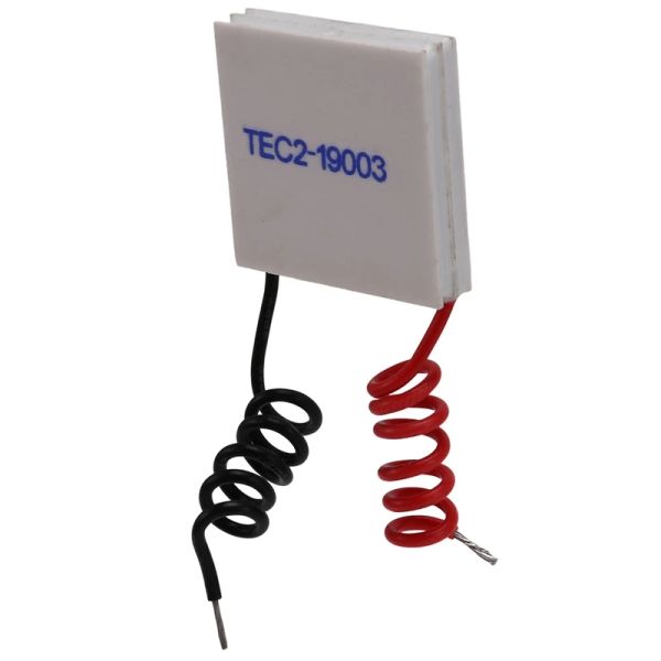 Fans TEC219003 Thermoelektrischer Kühler Peltier 30 x 30 mm 19003 Doppelelementmodul Elektronisches Kühlblech