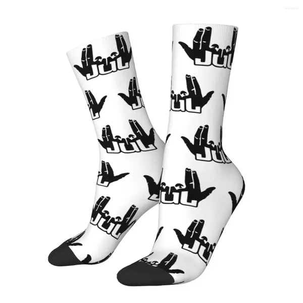 Мужские носки, женские носки с логотипом Jul Sign, супер мягкие повседневные носки в стиле хип-хоп, оригинальные аксессуары, маленькие подарки среднего размера