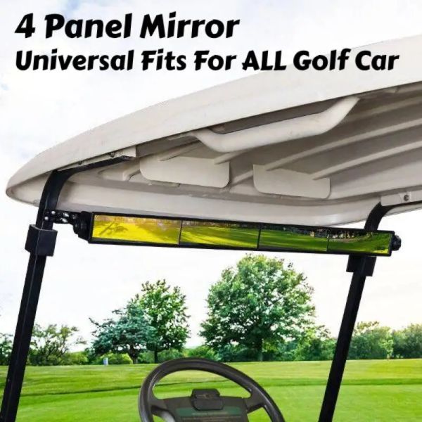 Aksesuarlar Golf Sepeti Aynası Aksesuar Golf Sepetinin Değiştirildi 5 Panel ATV Kamyonu için Universal SUV Club Araç Arabası Kararlı Performans Premi