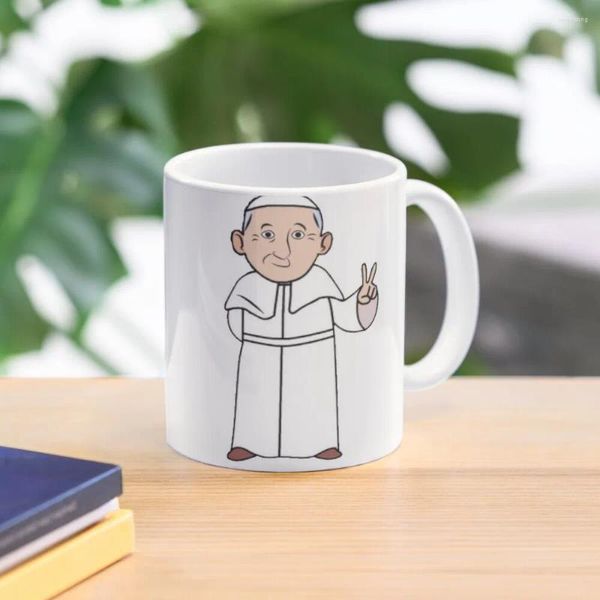 Tazze Papa Francesco Tazze Caffè Tazze Colazione Bicchieri Bicchieri Freddi e Termici da Viaggio