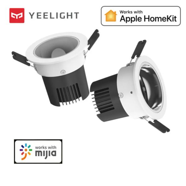 Steuerung Yeelight Smart Downlight M2 Bluetooth Mesh Spotlight 27006500K LED -Lampen arbeitet für Apple HomeKit für Mihome App