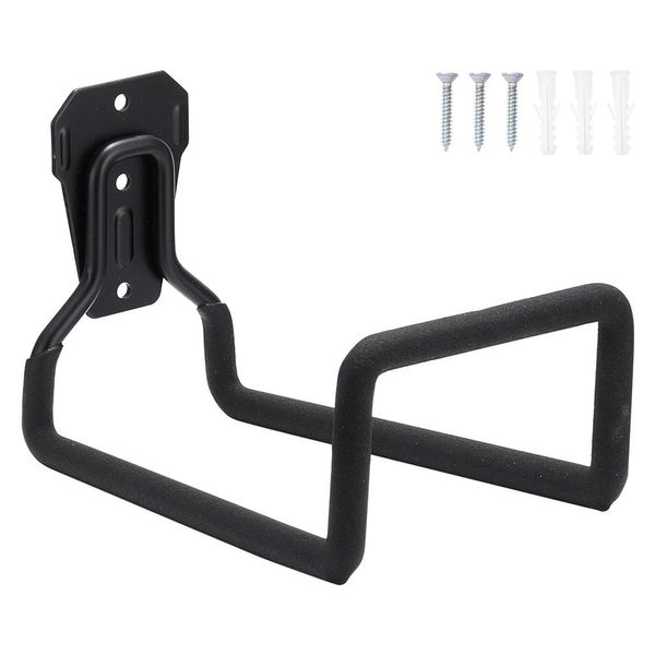 1 pz montaggio a parete ganci appendiabiti per garage ferro metallo resistente casa giardino pala strumento supporto di stoccaggio tubo per contenere 240319