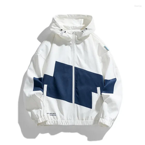 Hoodies masculinos primavera outono casual moda sólida fino ajuste bombardeiro jaqueta masculino casaco de beisebol chegada topo