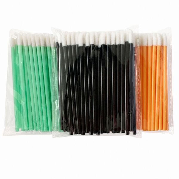 500pcs Descartável Lip Brush Maquiagem Ferramentas Batom Aplicador L Limpeza Les Accories Mascara Wand Portátil Ferramentas de Beleza F1Sd #