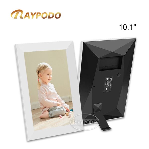 FRAMEO Frame 10,1 Zoll Smart WiFi Digitaler Bilderrahmen mit Touchscreen