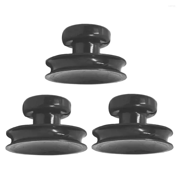 Tigelas 3 Pcs Ventosas Buda Music Bowl Acessórios Cantando Peças Lidar com Som para Meditação