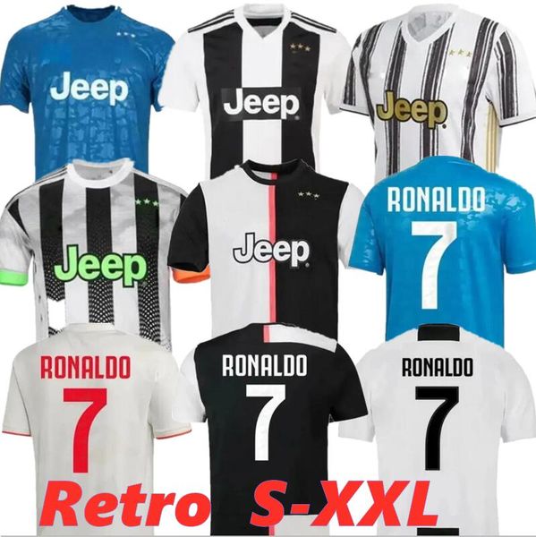 S-XXLSize 18 19 2021Juve Camisas de futebol 2018 2019 2020 2021 Ronaldo Chiellini Dybala Bonucci D.Costa Bernardeschi Camisa de futebol infantil