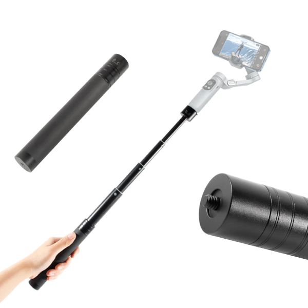 Sticks Extension Asta asta selfie stick per dji om 5 Osmo mobile 5 4 3 telecamera gimbal feiyu zhiyun lisce moza mini accessori