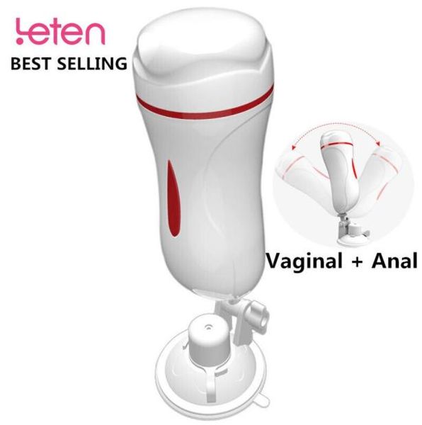 Vagina anale tazza per masturbazione vibratore ventosa tascabile vaginale vera fica masturbatore maschile pompino erotico giocattoli del sesso orale per uomo Y9420730