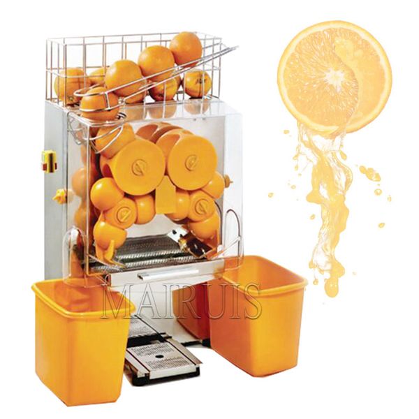 Máquina comercial de espremedor de laranja, espremedor de frutas, laranja, limão, extrator de suco de laranja