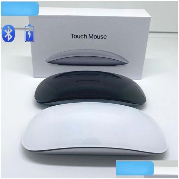 Mouse Mouse Bluetooth senza fili per Apple Book Air Pro Design ergonomico Mtitouch Bt Drop Delivery Computer Networking Tastiere Ingressi Ot5Vm