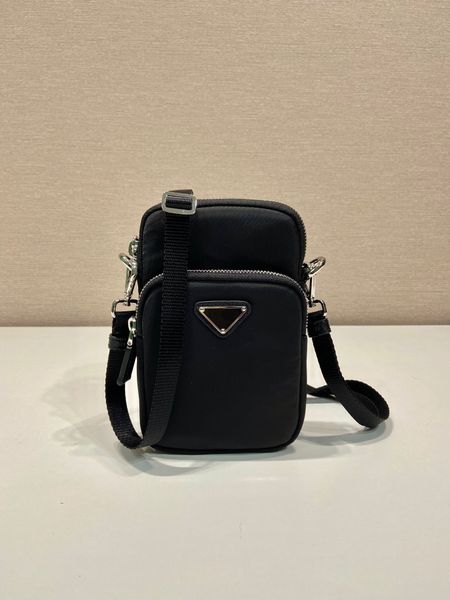 Novo saco de telefone móvel masculino e feminino high-end qualidade personalizada saco crossbody material de náilon bolsa de ombro alça de ombro removível efeito superior do corpo é muito legal 2zt024