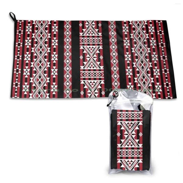 Полотенце Kabyle Amazigh Carpet Pattern Quick Dry Тренажерный зал Спортивная ванна Портативный Ian Greathead Laphroaig 25 Glenfiddich 18 Aberlour 16