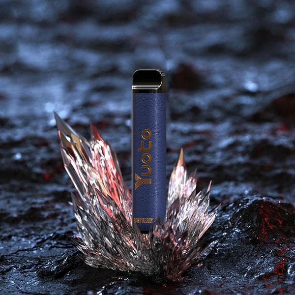 Original Yuoto 2500 Puffs Einweg-Vape-Pen E-Zigarette mit wiederaufladbarem 1000-mAh-Akku und 7-ml-Pod. Authentischer, abnehmbarer Puff für Vaper im Großhandel