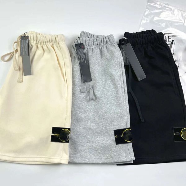 2024 Mens Cor Sólida Calça Calça Casual Casais Corredores Calças High Street Shorts para Homem Reflexivo Curto Mulheres Hip Hop Streetwear Tamanho M-2XL GKO886