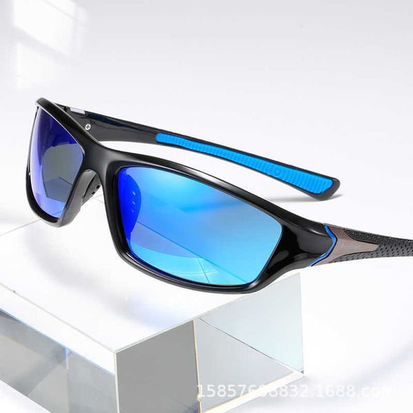 D120 Polarisierte Nachtsicht-Sonnenbrille, Sport-Herren-Outdoor-Reitbrille