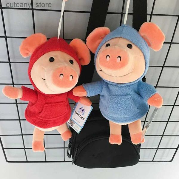 Animais de pelúcia fofos 20cm Wilby Pig Plushies Populares Bonecas de pelúcia brinquedos mochilas pingente acessório para meninas presentes infantis frete grátis L240320