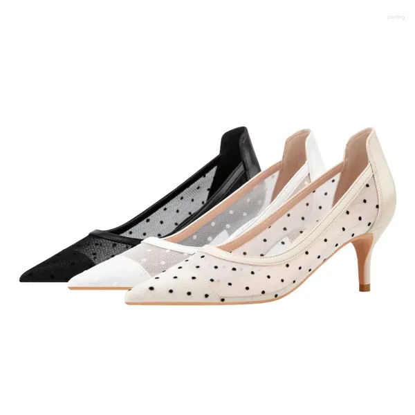 Scarpe eleganti da donna Tacco trasparente Dolce elegante per le donne Tacchi alti Sandali da donna estivi moda sexy 2024