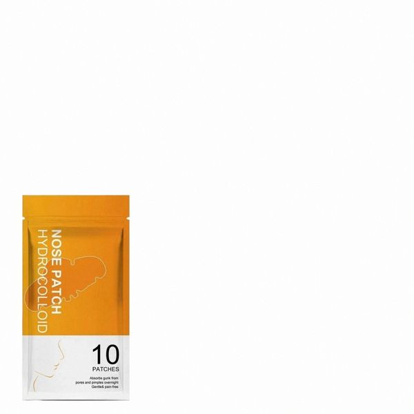 10pcsgentle pulizia viso rimuovere comedone acne striscia del naso rimuovere il grasso buccia pulire comedone striscia del naso R6mL #