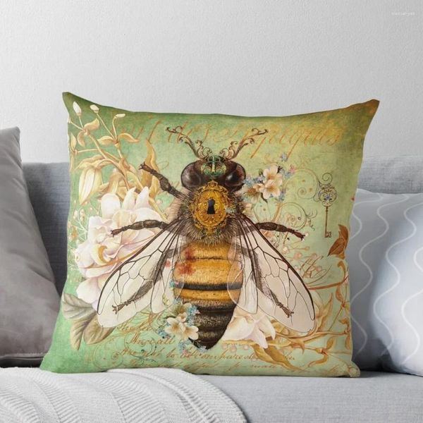 Federa per cuscino Honey Bee True per divano, federa per letto, S