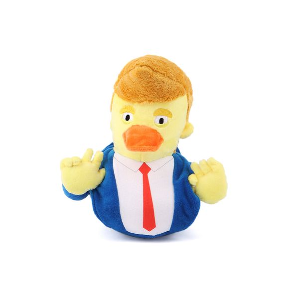 Креативные плюшевые утки Трампа, США, выборы 2024 года, плюшевая кукла Трампа