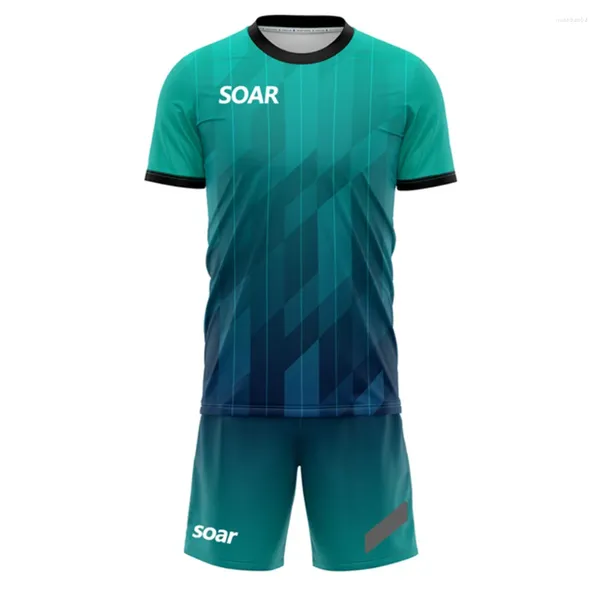 Erkek Trailsits Yaz 2 PC/Set Koşu Setleri Nefes Alabilir Tenis Spor Takım Eğitimi Hızlı Kuru Badminton T-Shirt Basketbol Seti