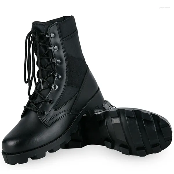 Sapatos de fitness masculino treinamento ao ar livre botas militares primavera outono homens selva caminhadas esportes escalada acampamento respirável camo deserto