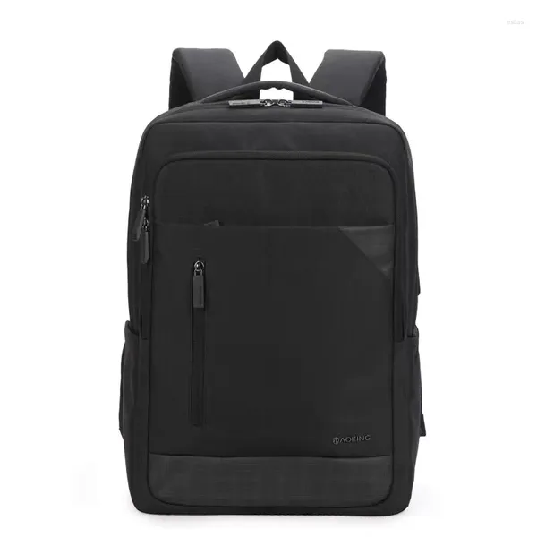 Zaino con borsa da viaggio d'affari per il tempo libero per laptop USB Zaino in nylon impermeabile resistente ai graffi