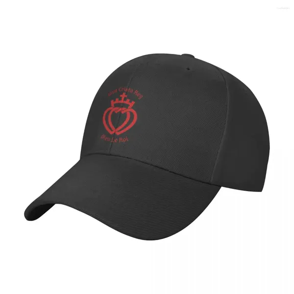 Ballkappen FSSP Ick Sspx Sacred Heart Viva Cristo Rey Baseball Cap | -f- |Herren der Hoodhut