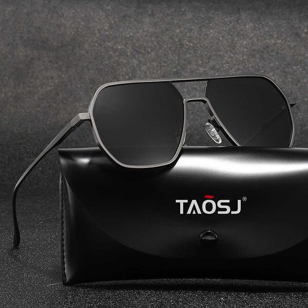Новые 8692 поляризованные солнцезащитные очки, алюминиево-магниевые дневные и ночные очки, меняющие цвет, UV400, мужские