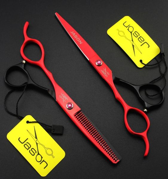 330 mão esquerda 6039039 175cm marca jason tesoura de cabeleireiro de grau superior 440c tesoura de corte profissional desbaste shears1687855