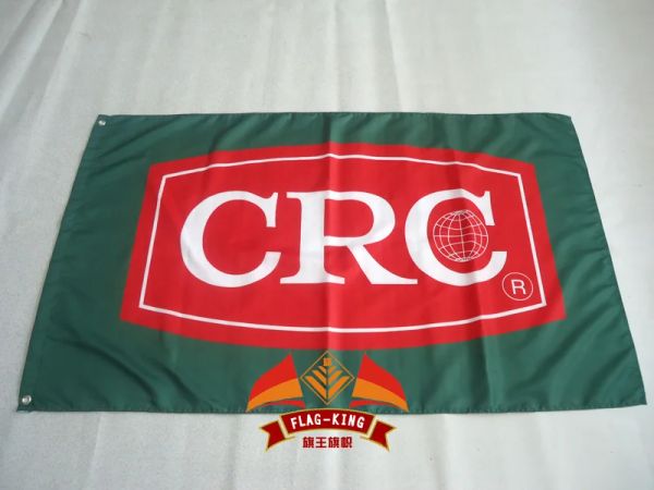 Bandeira do logotipo do brakleen do crc dos acessórios, bandeira do crc do poliéster de 90*150 cm