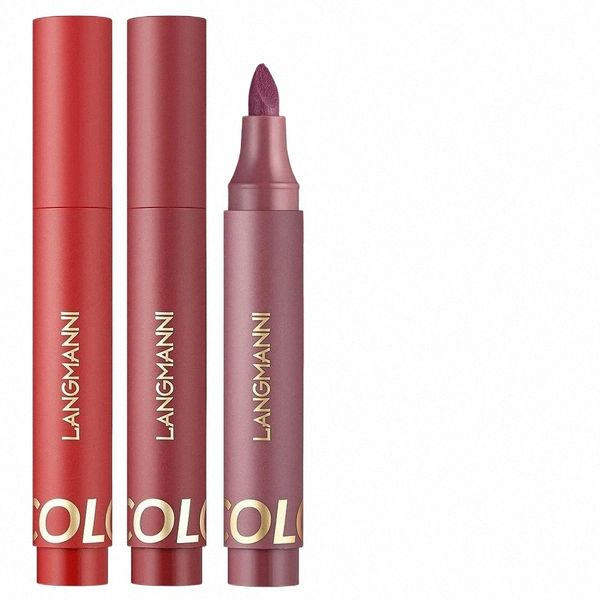 Opaco Pennarello Rossetto Lip Dye Pen Lipliner Cosmetico Impermeabile Idratante Lg Liner Durata Ctour Lip Strumento Rossetto Makeu Z2s6 85C7 #