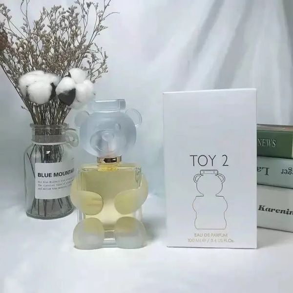 100ml oyuncak erkekler için kadınlar iyi koku uzun ömürlü vücut sisi yüksek kaliteli oyuncak ayı tasarımcı parfüm hızlı gemi sürpriz uygun hediyeler üç bir karışım