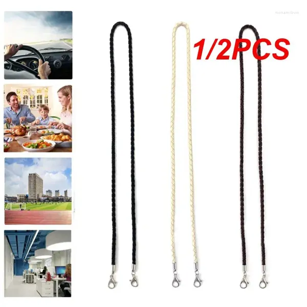 Ketten 1/2PCS Halsband Dekorieren Trendy Maske Lanyard Mode Gesicht Halskette Anti-verloren Brillen Hängenden Seil brillen