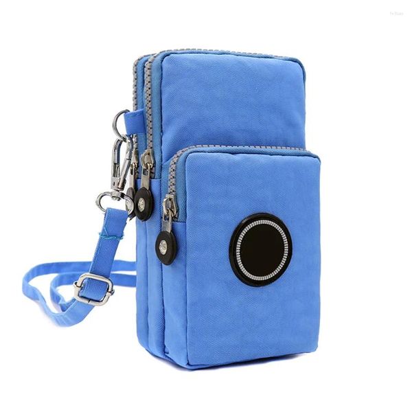 Umhängetaschen Damen Messenger Umhängetasche Geldbörse Handtasche Handytasche Etui Reißverschluss Lässige Geldbörse SUB Sale