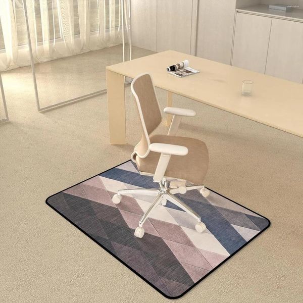 Teppiche, robuste Bürostuhlmatte für Teppich-Hartholzböden, 121,9 x 91,4 cm, dekorativer Schreibtisch