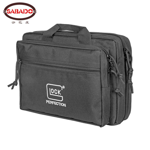 Bolsas de revista portátil bolsa Glock Pistol Saco de pistol de pistola Proteção de pistola dupla pistola para 1911 Beretta CZ 75 Taurus G2C