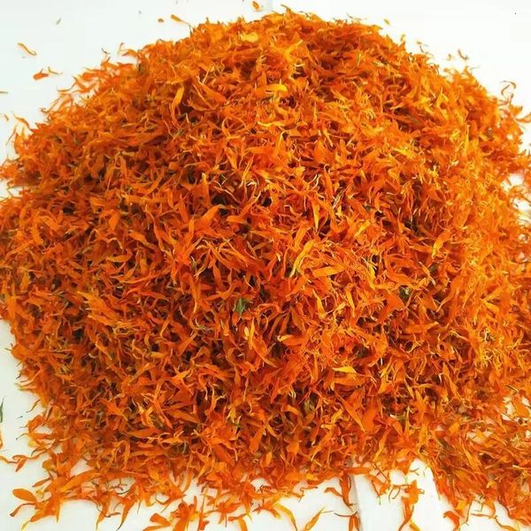 Üst Doğal Kurutulmuş Calendula Çiçek Petal Sarı Marigold Petal Banyo Beyazlatıcı Güzellik Sabun Mum Yapımı Ev Yapımı Oda Kokusu 240321