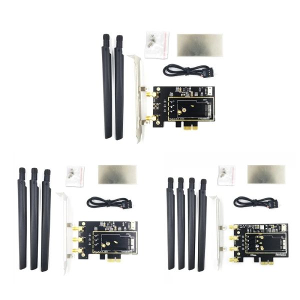 Liefert BCM94360CS2 BCM94360CD BCM943602CDP BCM943602CS PCIE WLAN-Kartenkonverter-Adapter